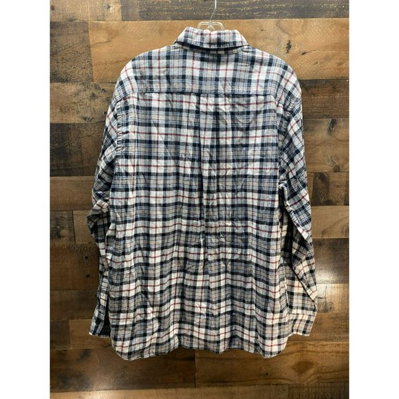 Eddie Bauer Men's Long Sleeve Plaid Button‎ Up Size Large - Picture 3 of 3